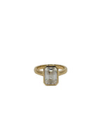 Radiant Cut Solitare Lab Diamond Ring