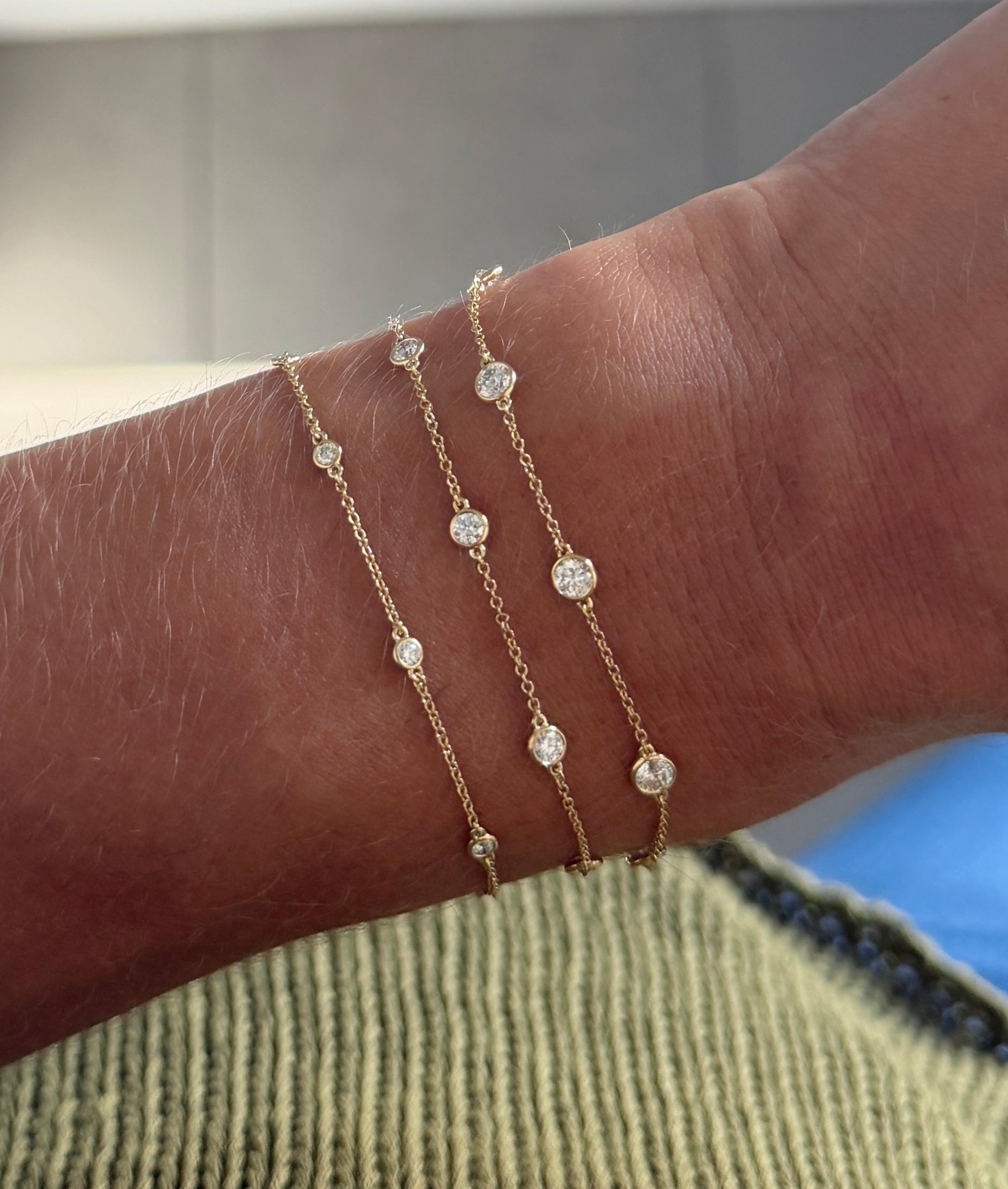 Diamond By The Yard Bracelet