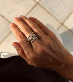Diamond Loop Cocktail Ring
