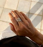 Diamond Loop Cocktail Ring