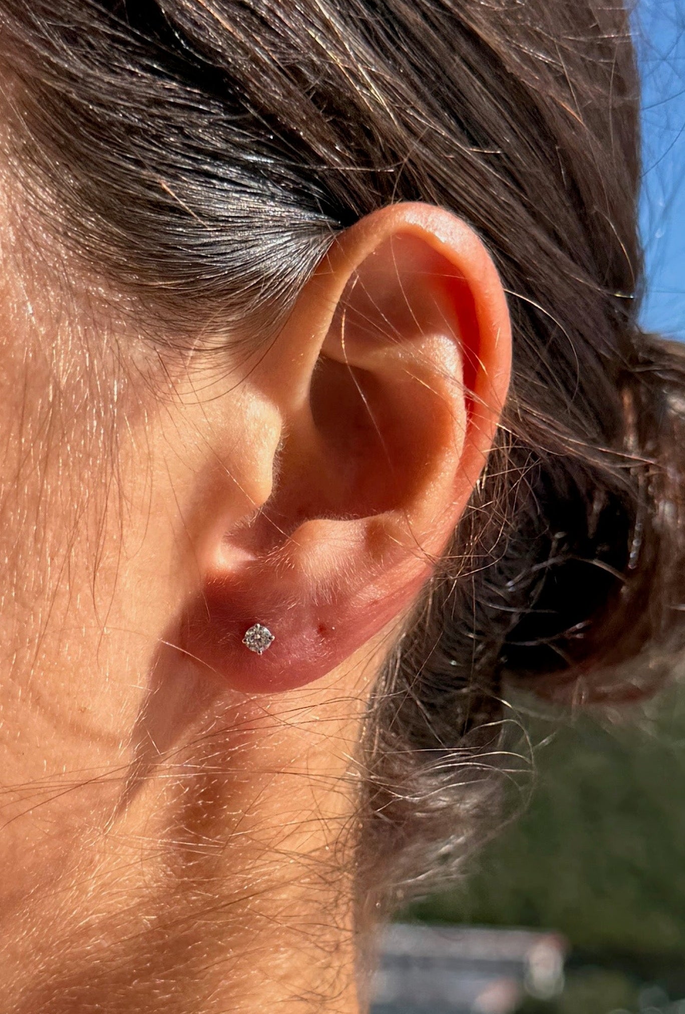 Classic Small Diamond Studs