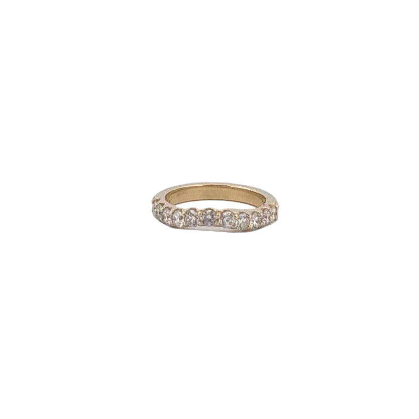 Diamond Wave Ring - One Carat