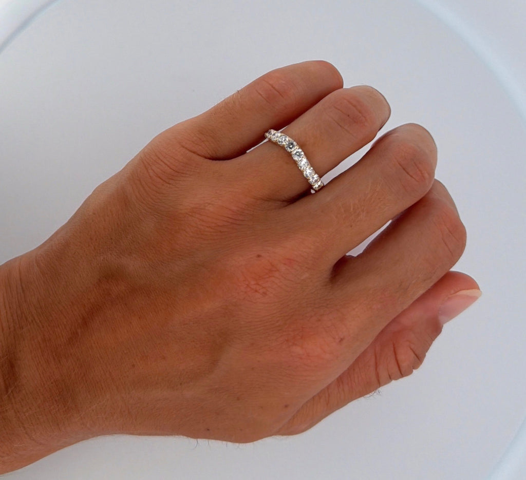Diamond Wave Ring - One Carat