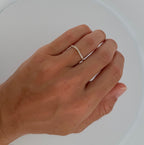 Dainty Wave Ring
