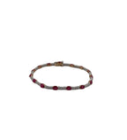 Ruby and Diamond Tennis Bracelet