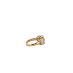 IGI Oval Cut Lab Diamond Trio Ring