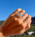Oval Trio Ring - IGI Certified Lab Grown Diamonds