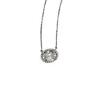IGI Lab Oval Diamond Pendant Necklace