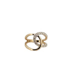 Intertwining Cocktail Ring