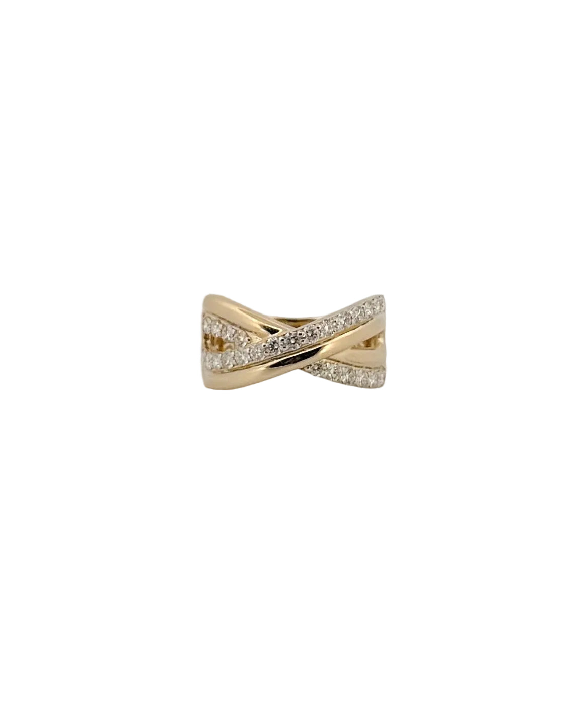 Diamond Bow Ring