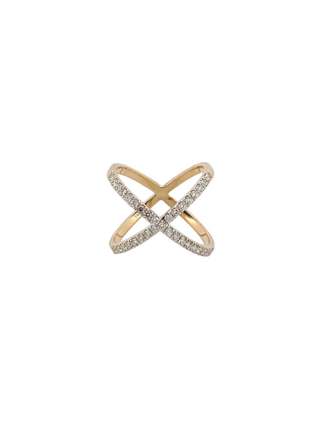 X Cocktail Ring