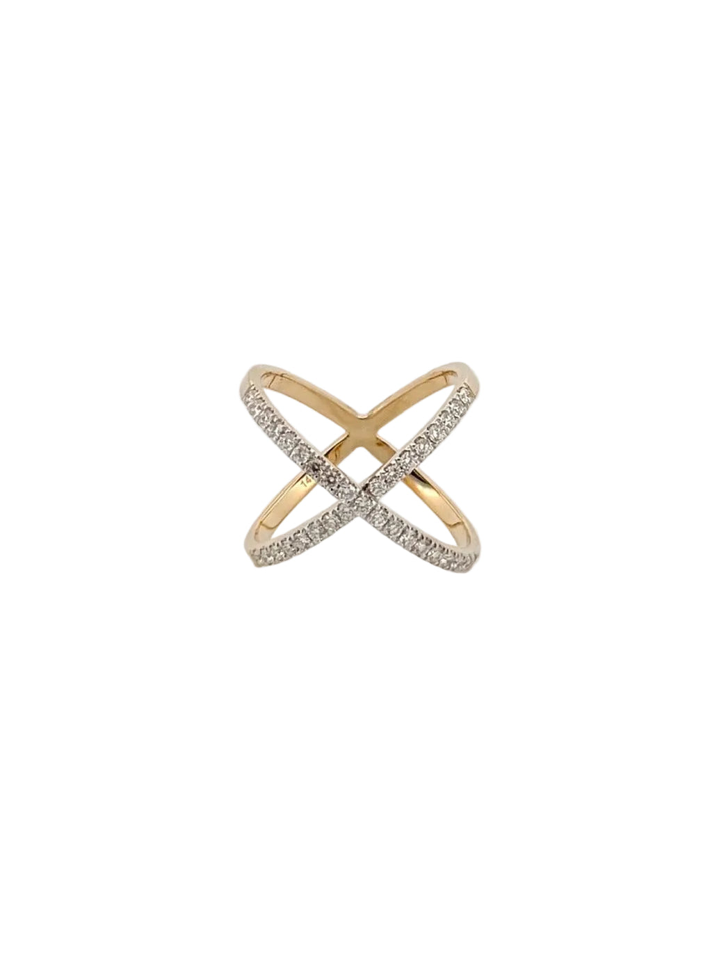 X Cocktail Ring