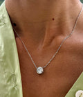 IGI Lab Diamond Pendant Bezel Necklace