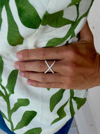 X Cocktail Ring