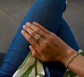 Diamond Chain Link Ring - PREORDER