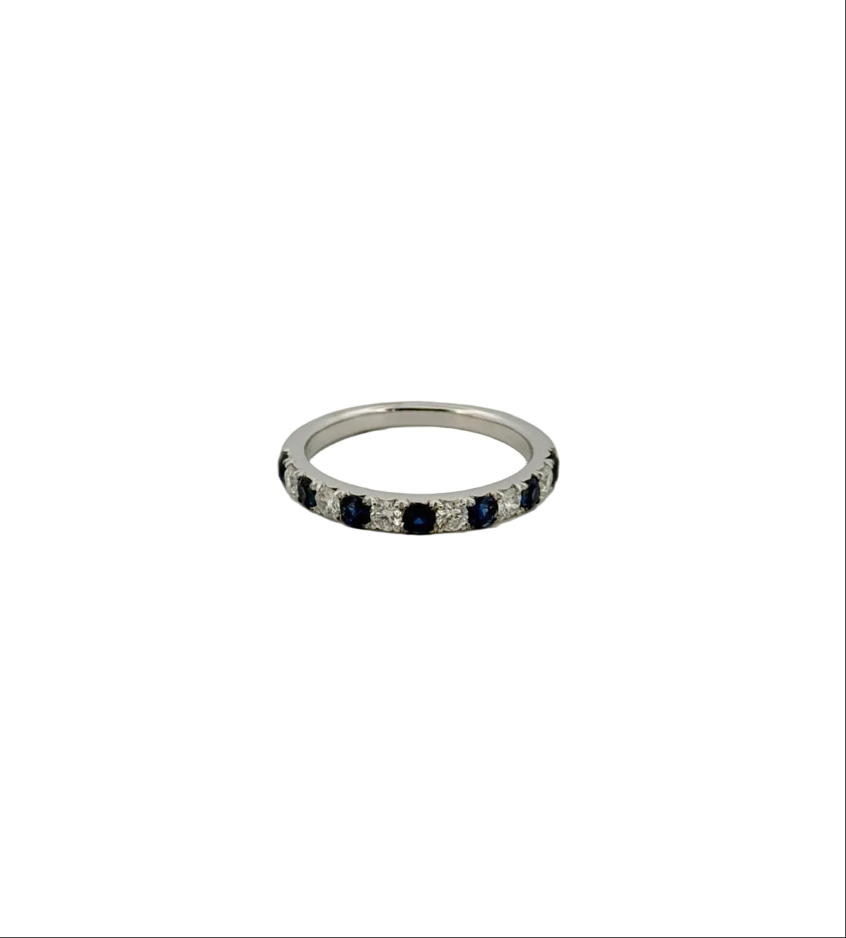 Medium Sapphire & Diamond Ring