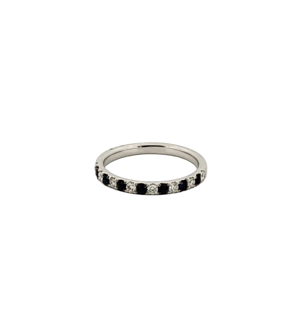 Mini Sapphire and Diamond Ring