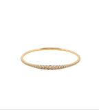Graduated Diamond Flexi Bangle