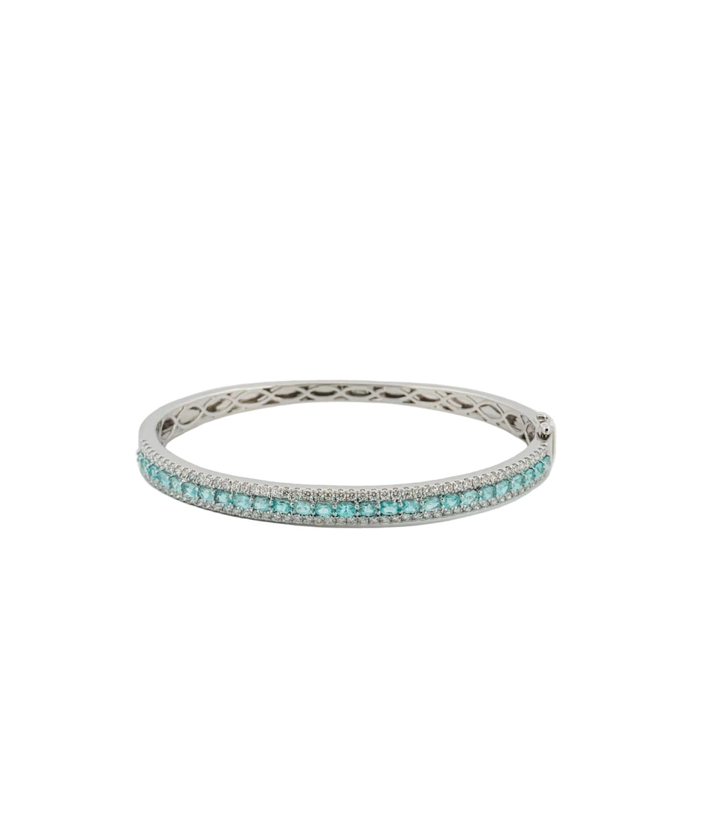 GIA Paraíba Tourmaline Bangle - PREORDER ONLY