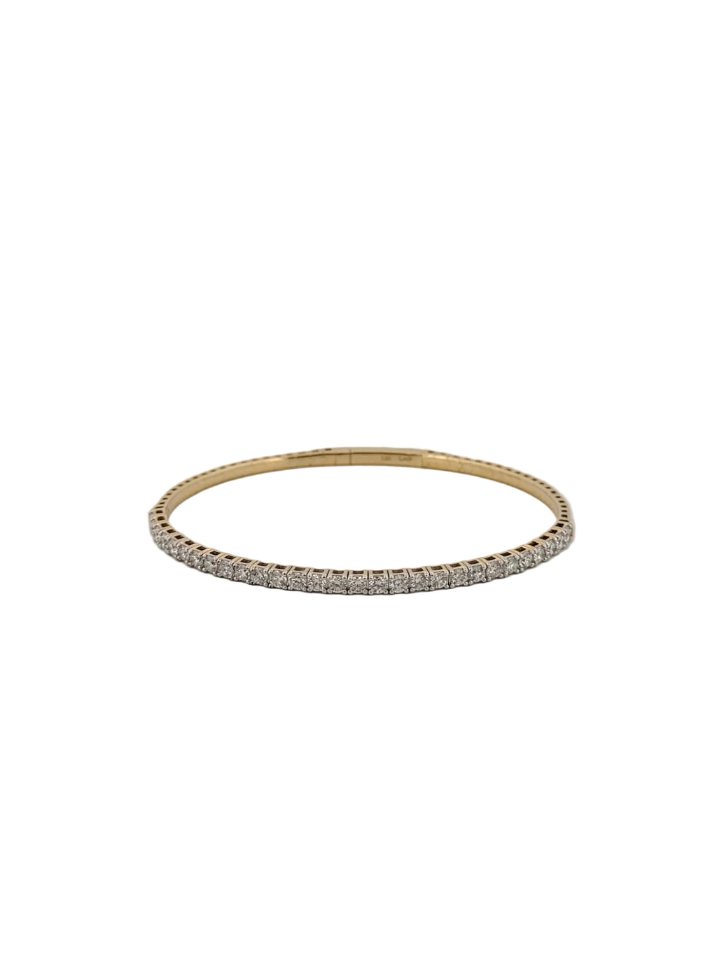 Two Carat Flexi Bangle - Lab