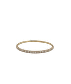 Emerald Cut Diamond Flexi Bangle