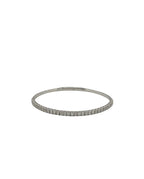 Emerald Cut Diamond Flexi Bangle