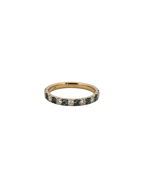 Alexandrite & Diamond Band