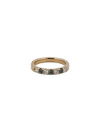 7 stone Alexandrite & Diamond band - PREORDER