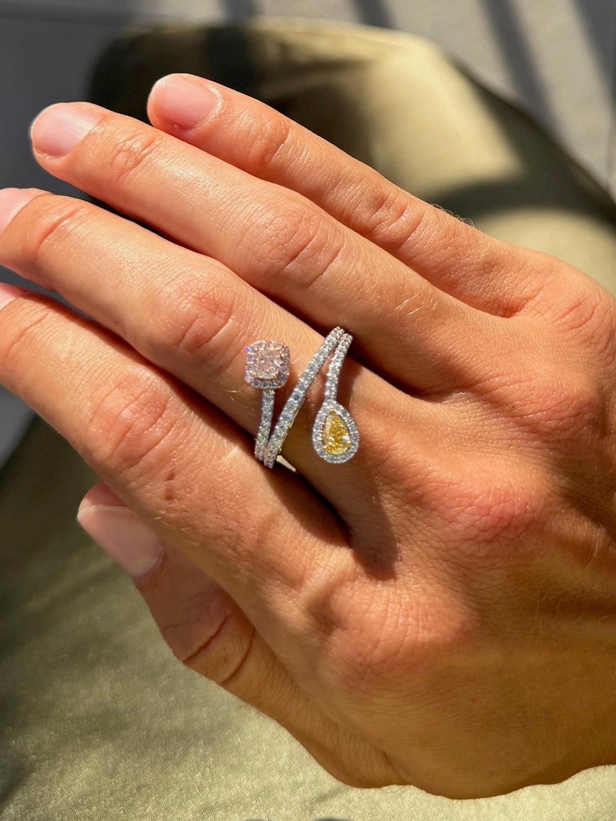 Pink Lemonade Cocktail Ring