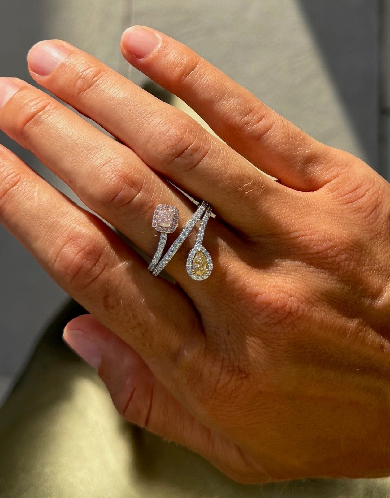 Pink Lemonade Cocktail Ring