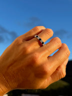 Sapphire and Diamond Band