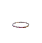 Rainbow Sapphire Tennis Bracelet