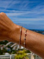 Trio of Diamonds Flexi Bangle