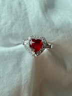 Ruby Heart Ring