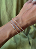 Diamond Bow Flexi Bangle