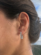 GIA Paraíba Tourmaline Wave Earrings - PREORDER ONLY