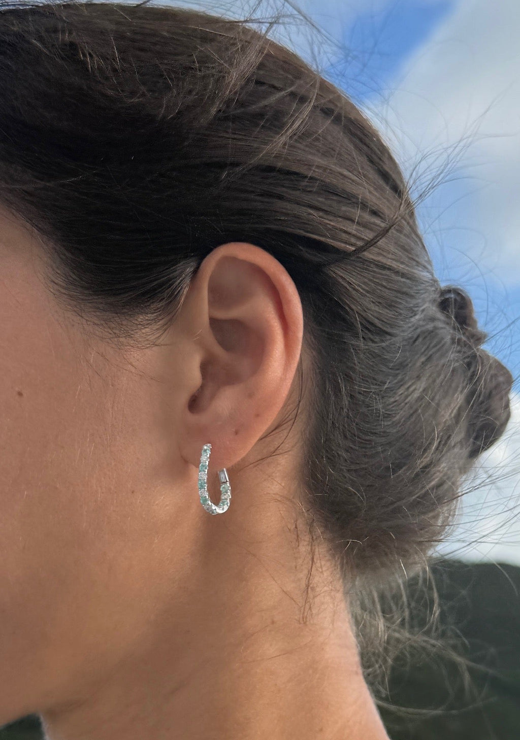 GIA Paraíba Tourmaline Wave Earrings - PREORDER ONLY