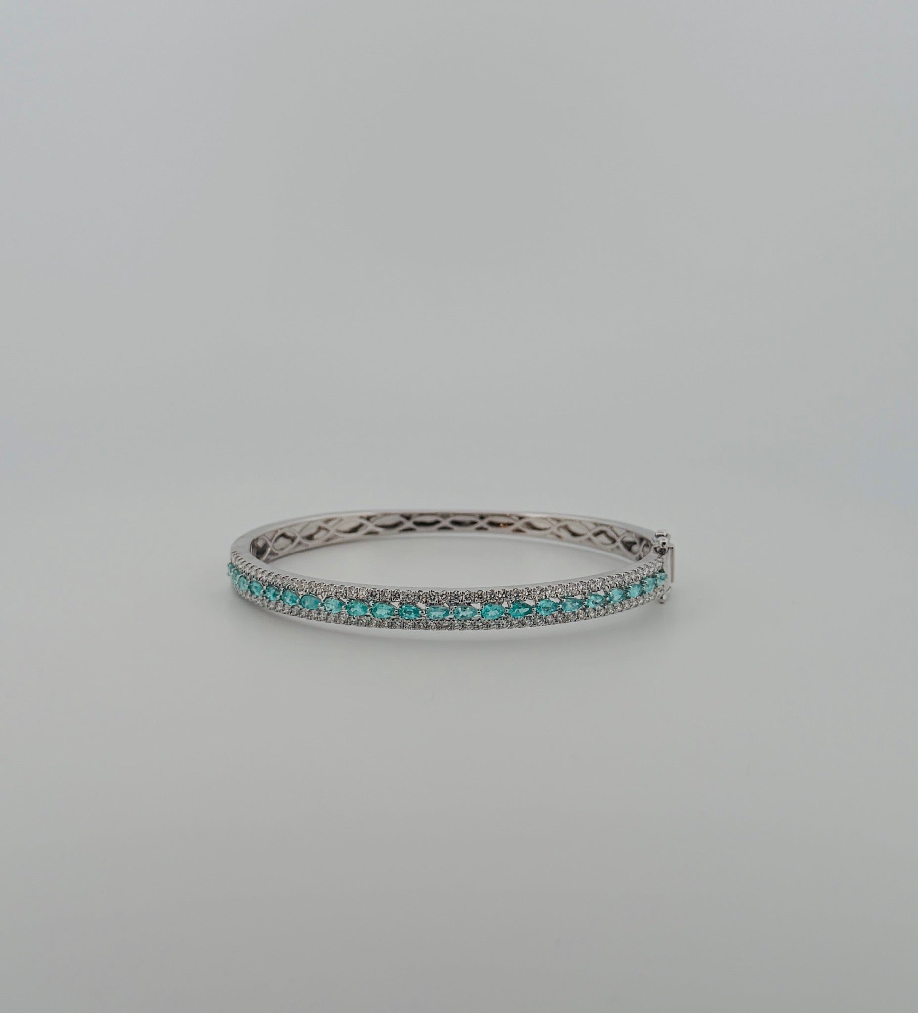 GIA Paraíba Tourmaline Bangle