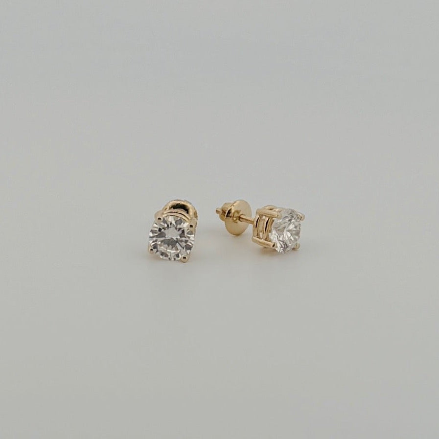 Lab Diamond Studs - 2 carat
