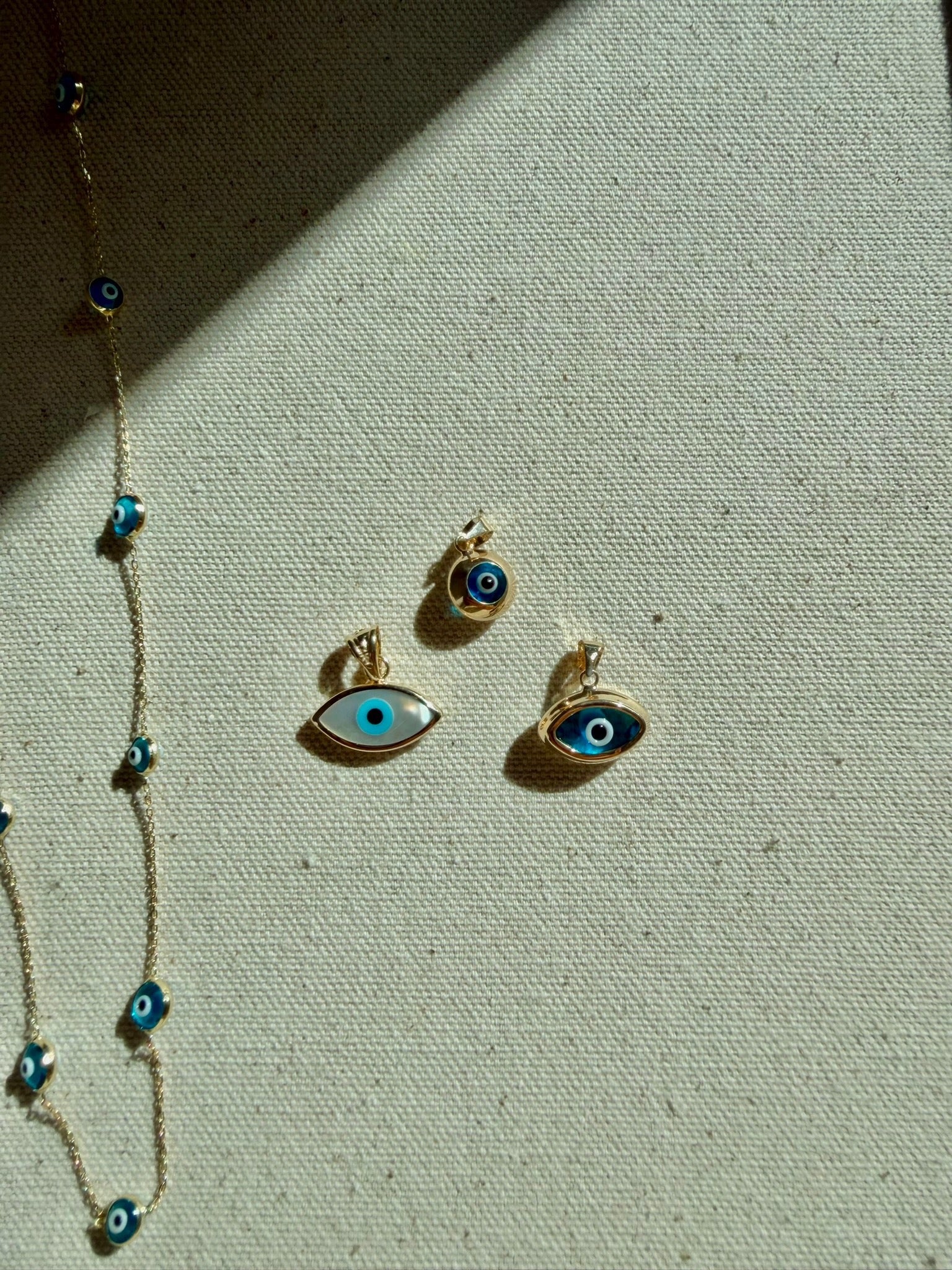 Blue Evil Eye Pendant