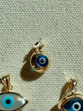 Round Evil Eye Pendant