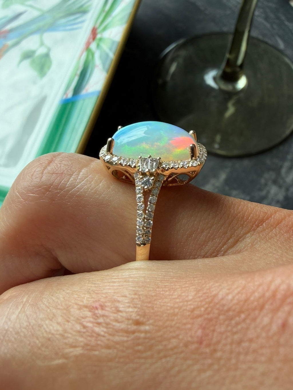 Opal Cocktail Ring - PREORDER