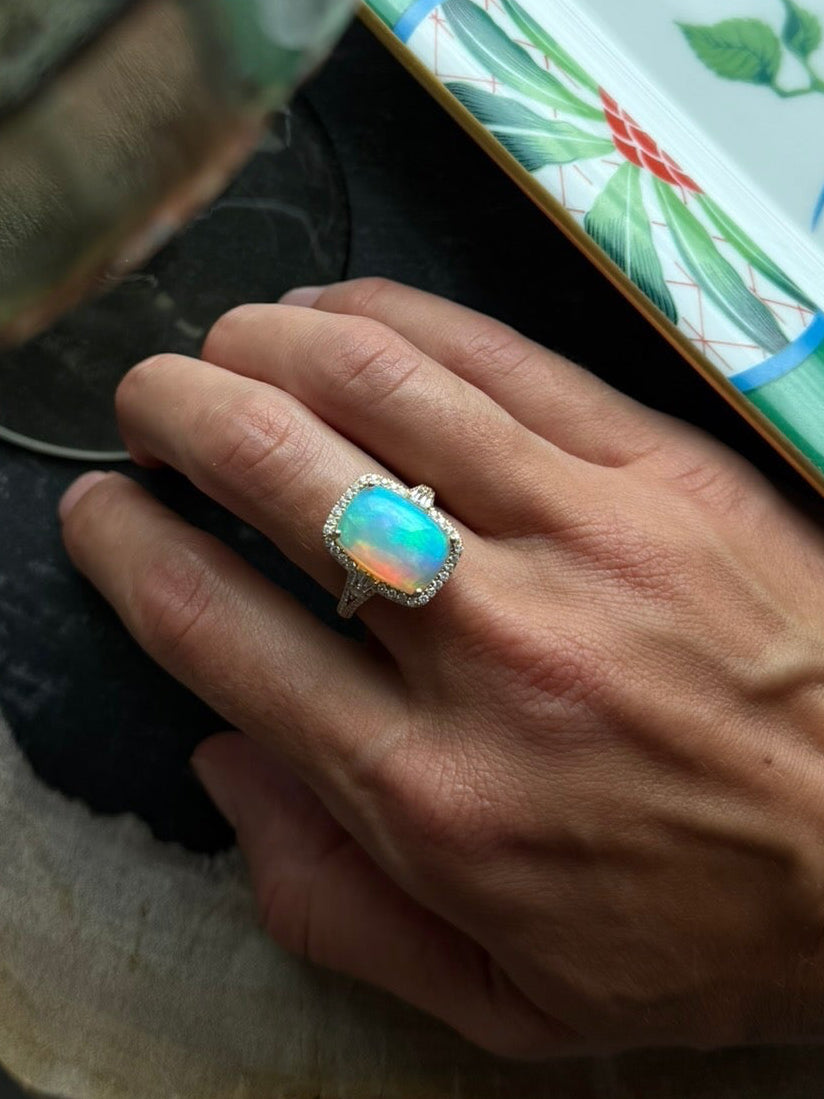 Opal Cocktail Ring - PREORDER