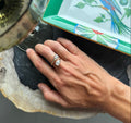 Pear Shaped Lab Diamond Double Wrap Ring