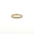 Dainty Pave Segment Ring