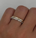 Dainty Diamond Segment Ring