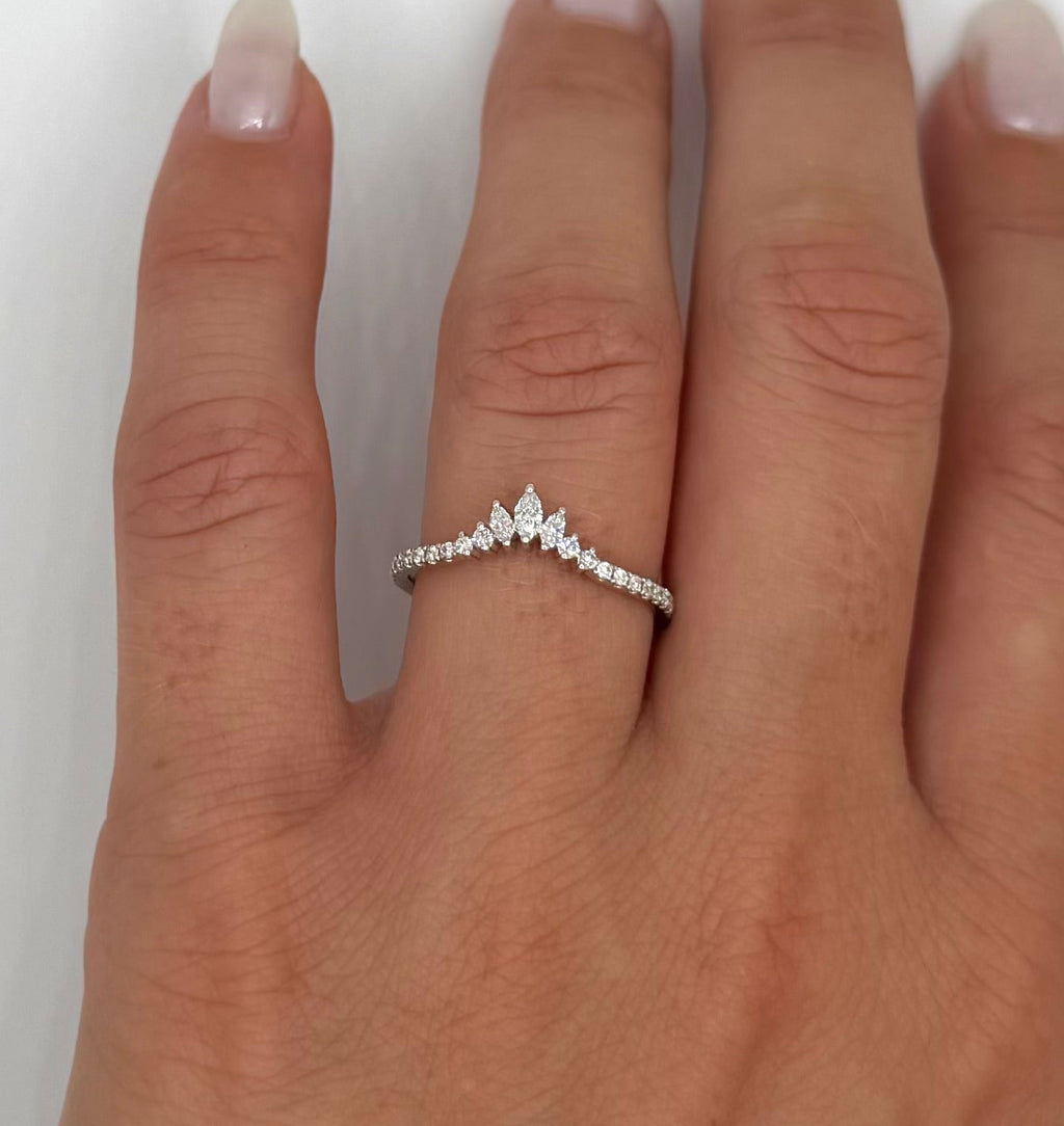 Marquise Tiara Band