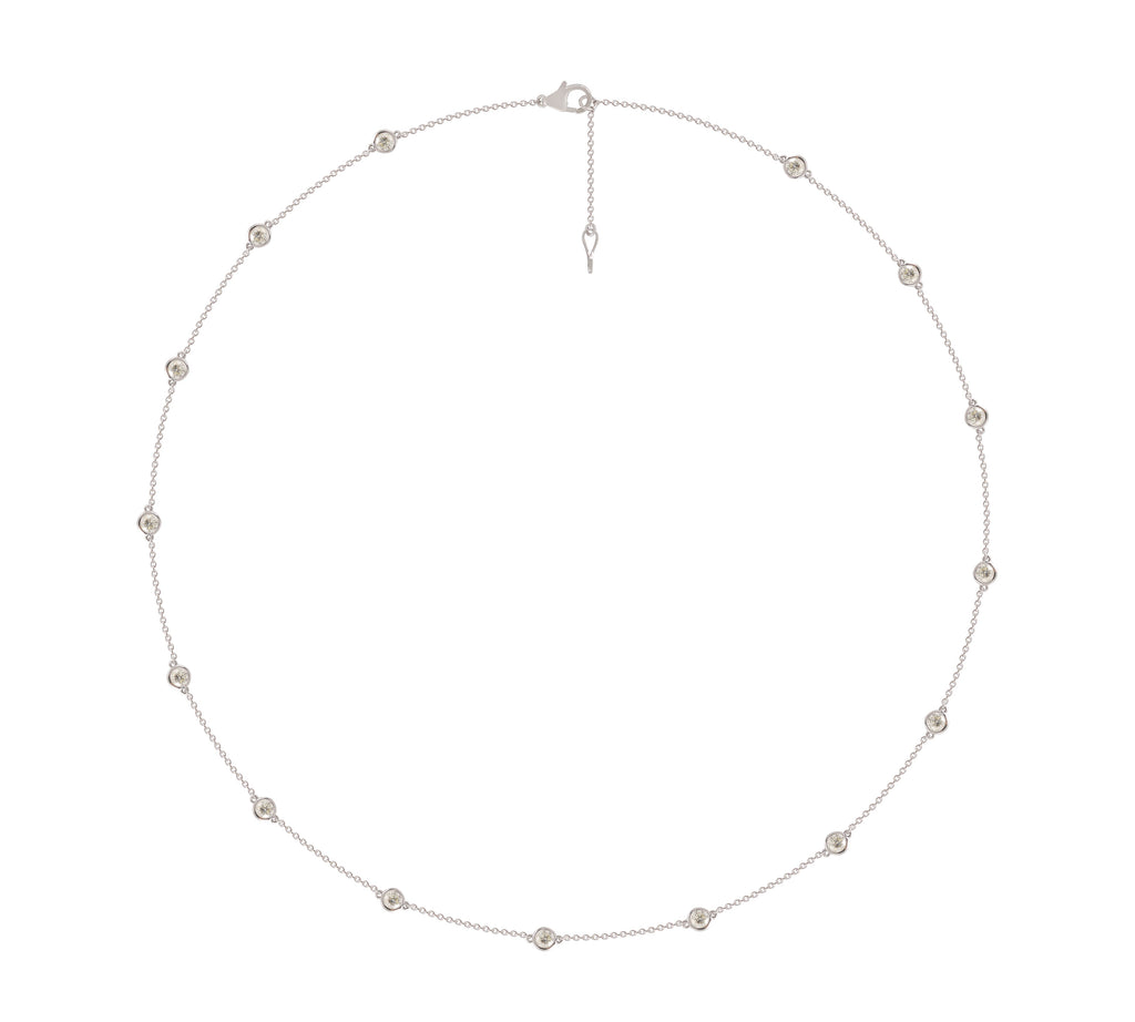 Diamond By The Yard Necklace (Lab) - PREORDER