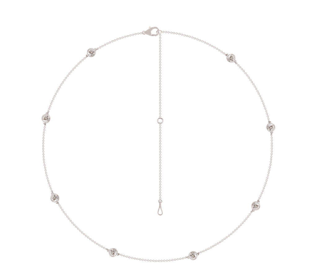 Diamond By The Yard Necklace (Lab) - PREORDER