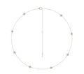 Diamond By The Yard Necklace (Lab) - PREORDER